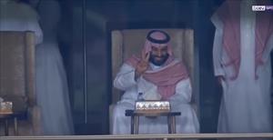 شاهد فرحة الأمير محمد بن سلمان بعد تأهل المنتخب السعودي لكأس العالم